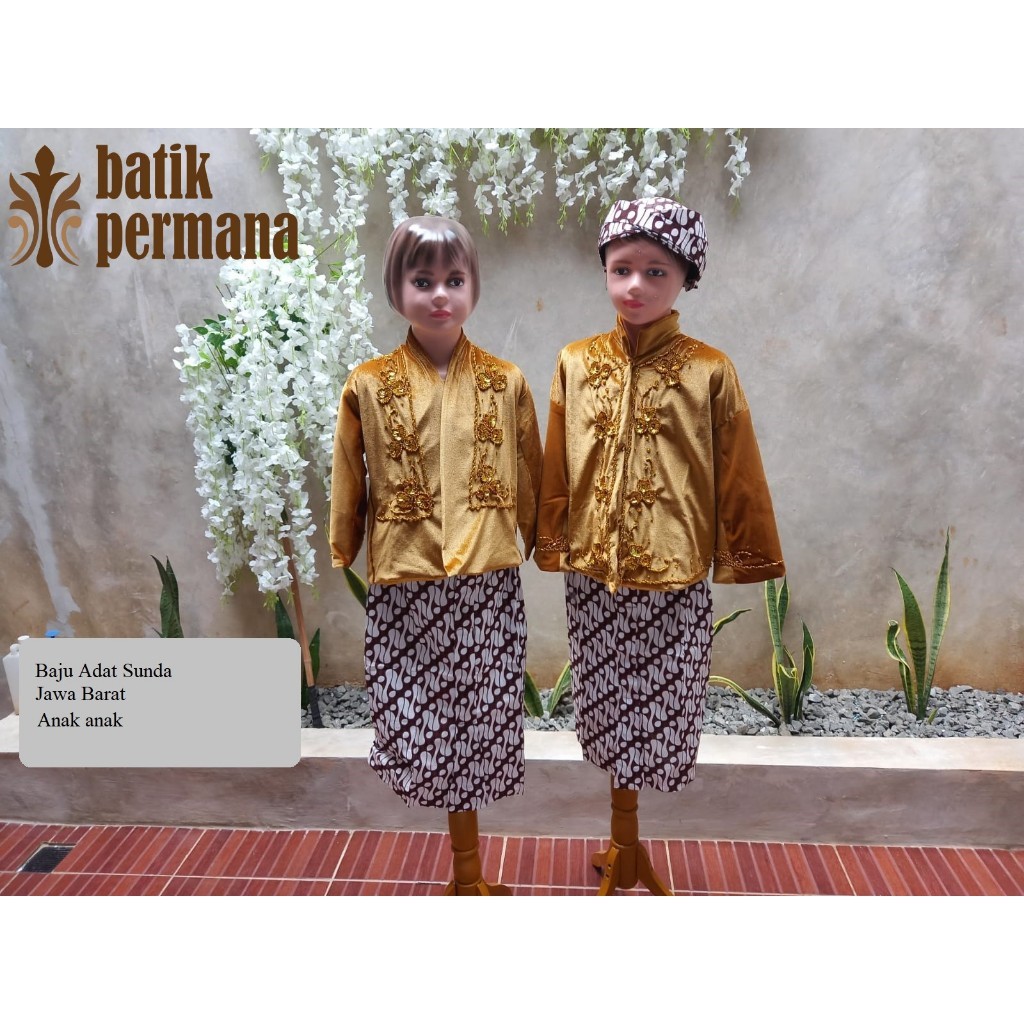 Baju Pengantin Adat Sunda Jawa Barat Anak