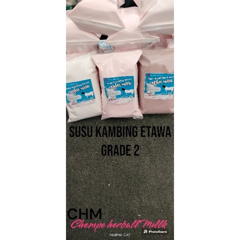 

SUSU KAMBING ETAWA GRADE 2 NETTO 1KG ,ORIGINAL,COKLAT STOWBERRY