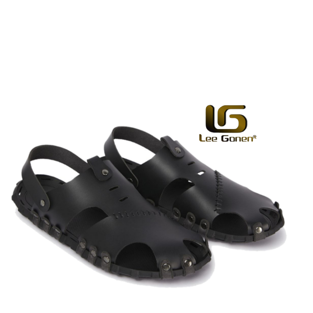 Sandal Sendal Pria Slop Pria Casual Sepatu Sandal Karet Selop Kulit Pria Kekinian Slip On Kondangan 