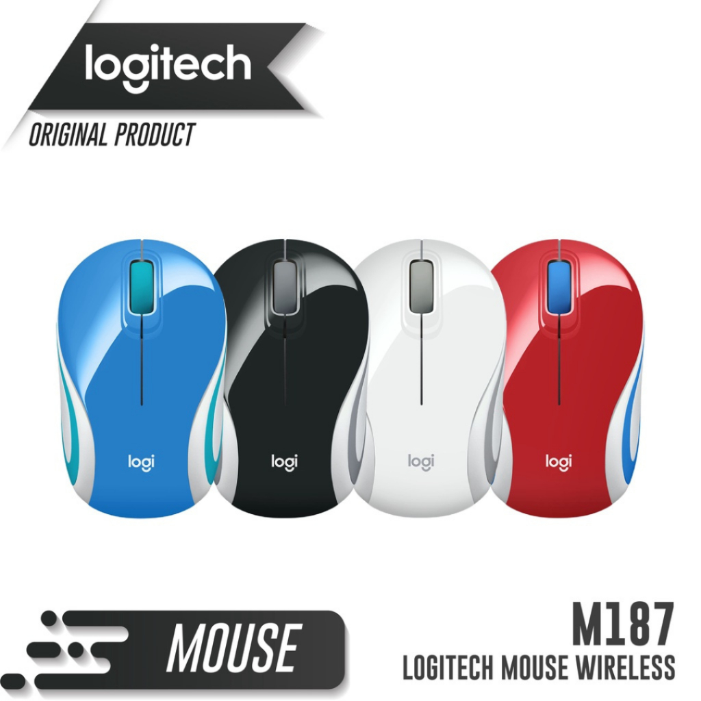 Logitech Mouse Wireless M187 - Wireless Mouse M 187