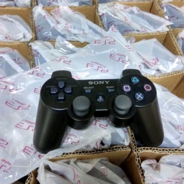 dH Grosiran Termurah Stick Ps3 Wirelles Op Hitam n Kemasan Baru