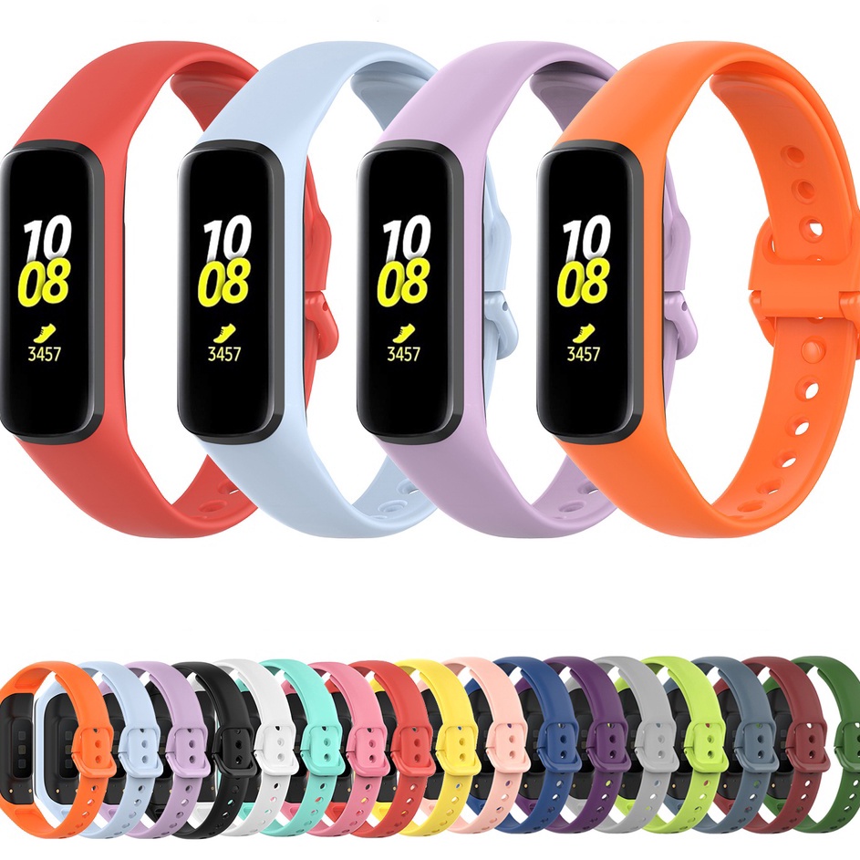 JSd MAFAM Tali Samsung Galaxy Fit 2 SMR22 Strap Silicone Watchband Strap Fashion Sport Replacement W