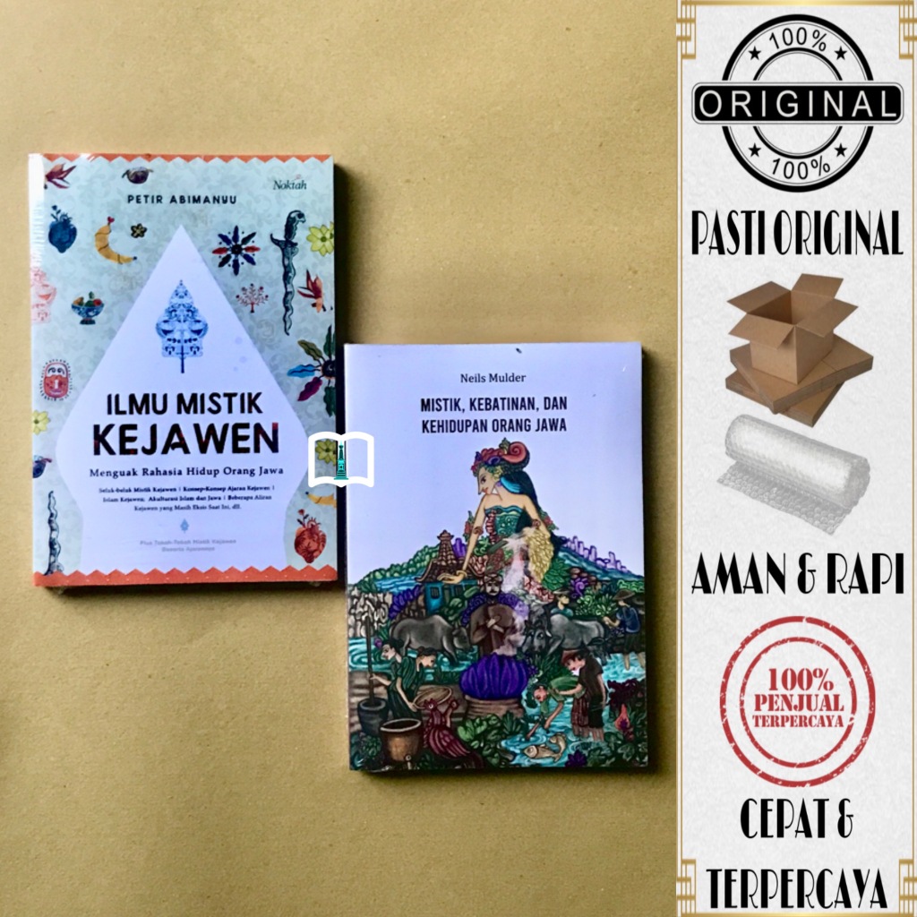 Paket Buku Ilmu Mistik Kejawen & Mistik, Kebatinan Kehidupan Orang Jawa - Buku Original
