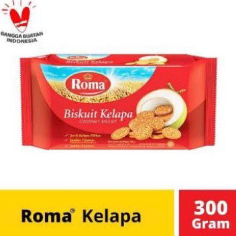 

Biskuit Roma Kelapa 300gr