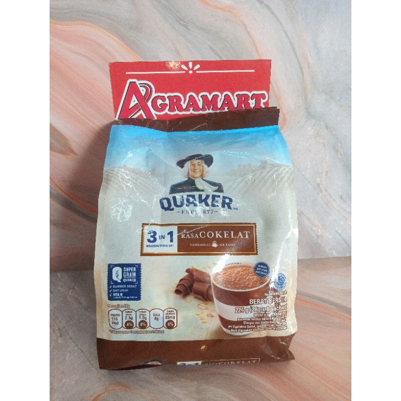 

QUAKER COKLAT 224GR