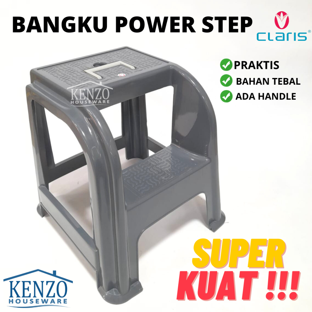 Claris Bangku Tangga Anak Kursi Step Stool Plastik Kursi Tangga Anak Kecil