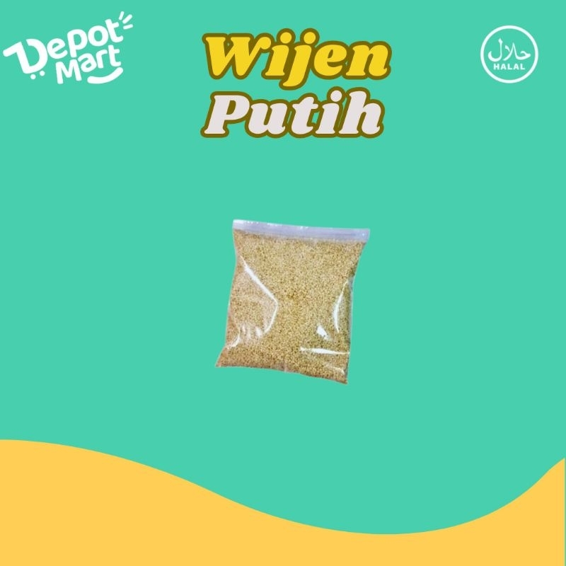 

Wijen Putih Kemasan 100g