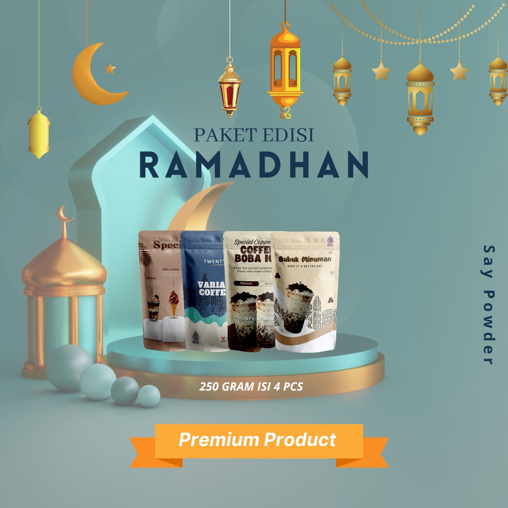 

Paket Buka Puasa Bubuk Minuman Premium 250 Gram Bebas Pilih Rasa