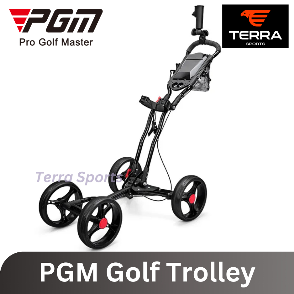 PGM Golf Trolley Troli Tas Golf Alat Bantu Dorong Tas Golf