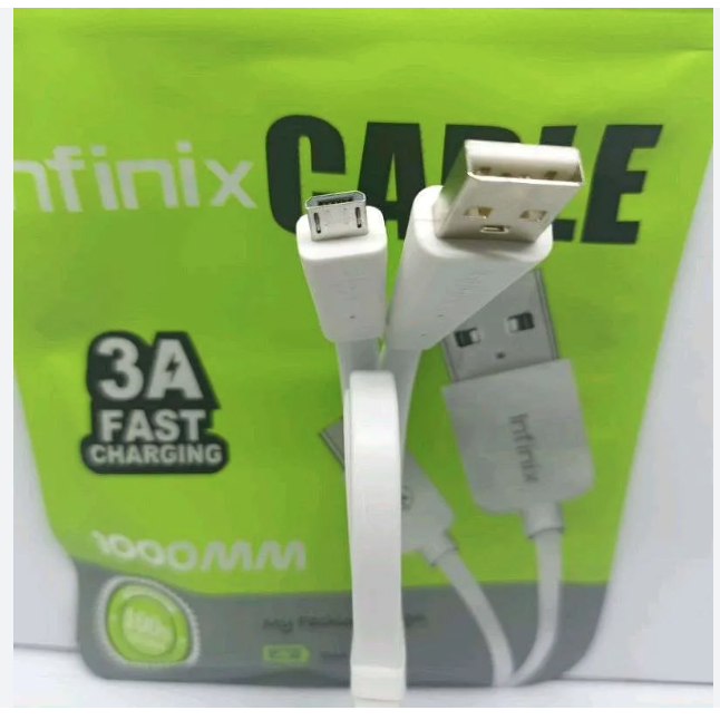 Kabel Data INFINIX Micro Usb Support 2A Original 100% - Kabel Data Fast Charging Infinix - Kabel Cha