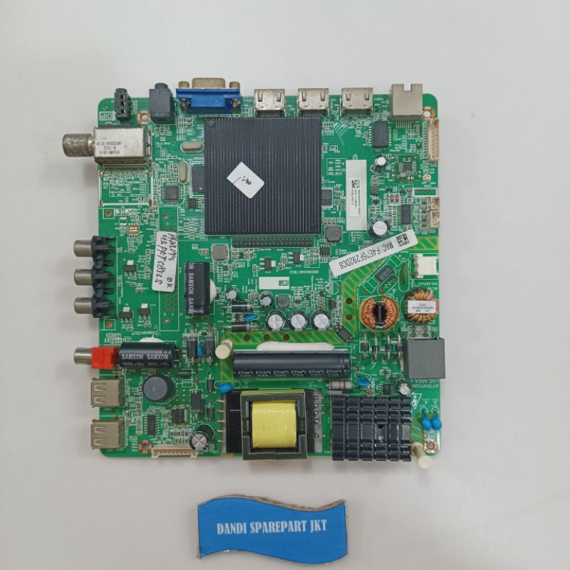 MB led tv Philips 43Pft5853s - mainboard tv led - mesin tv led