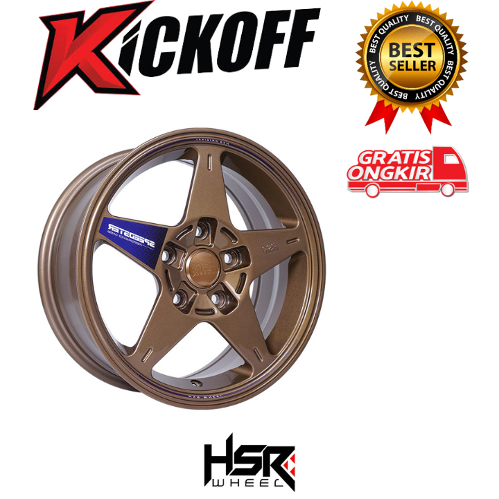 Pelek Racing GRANDMAX , INNOVA BENSIN , APV , L300 , ERTIGA Pcd 5x114,3 HSR SPEEDSTER R15