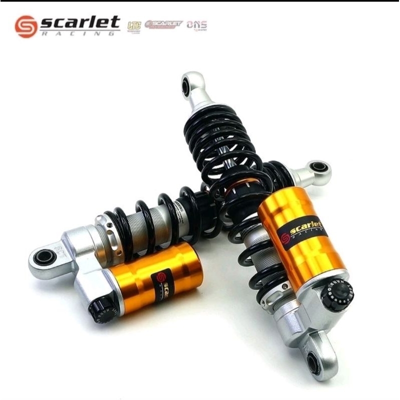 shockbreaker shock tabung bawah adjuster 9002 R shock scarlet original 280,320,340