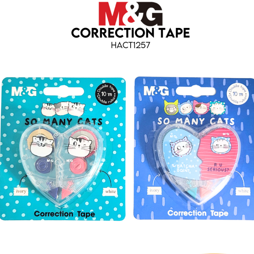

CORRECTION TAPE HEART SHAPE HACT1257 : M&G