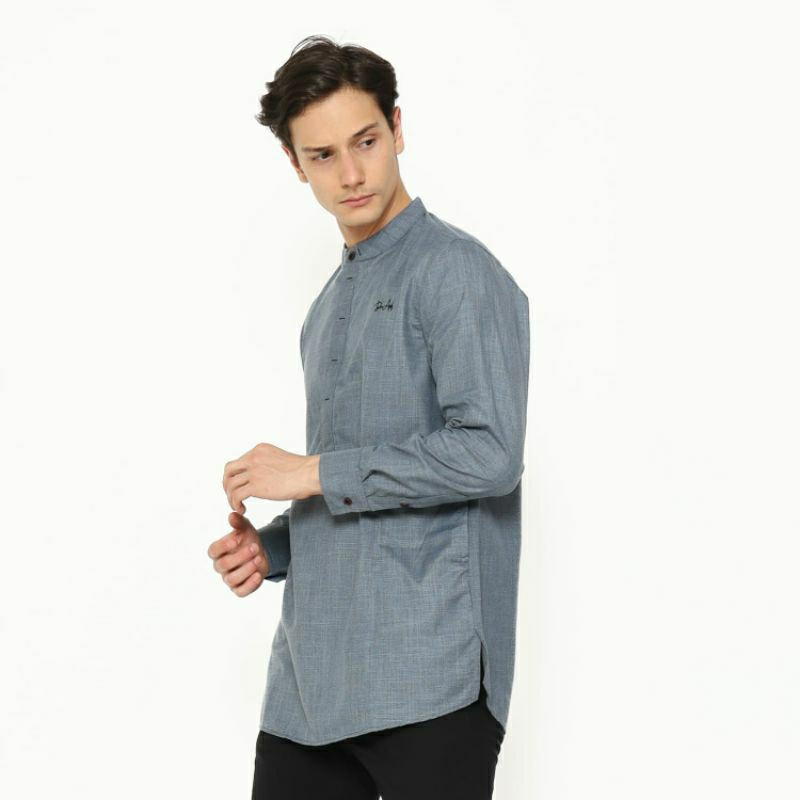 Kurta Long Sleeve BY BINAUF| Kemeja Koko Pria Lengan Panjang| Baju Koko Pakistan Dewasa Size M/L/XL