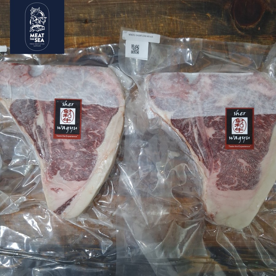 

Sher Wagyu Shortloin MB 4/5 ● T - Bone Steak