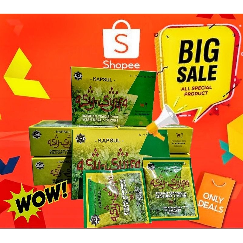 Asy-Syifa, Asyifa ,Distributor Asy-syifa Obat Asam Urat, Obat Rheumatik, Obat nyeri Sendi