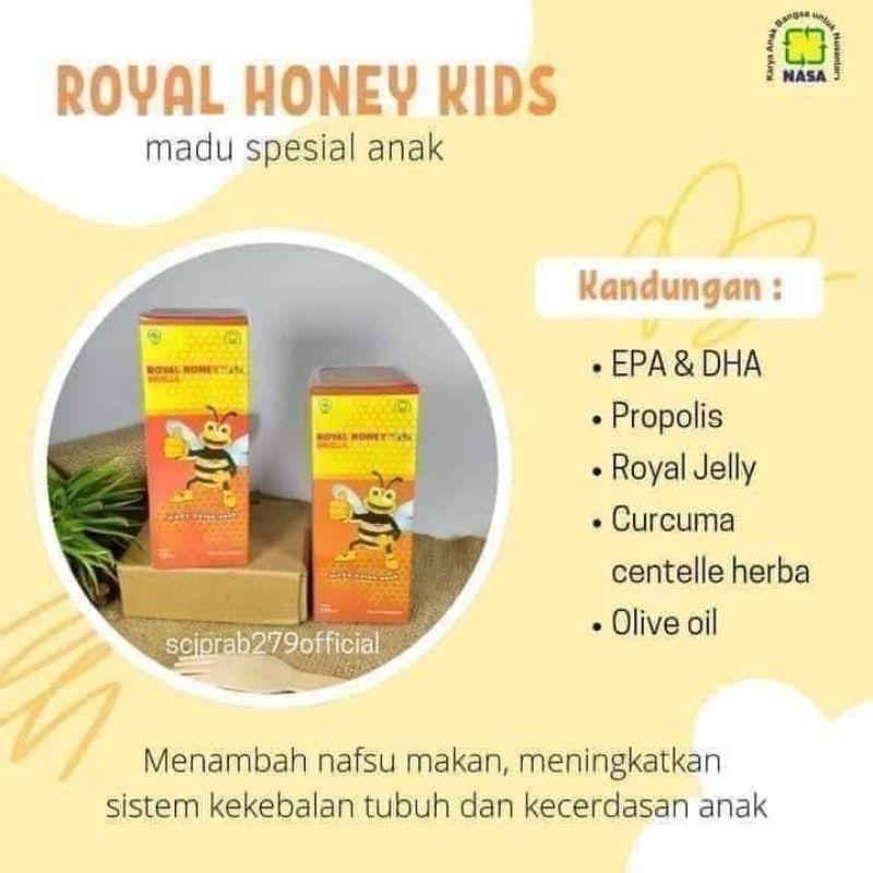 

MADU ROYAL HONEY, MADU KIDS NASA