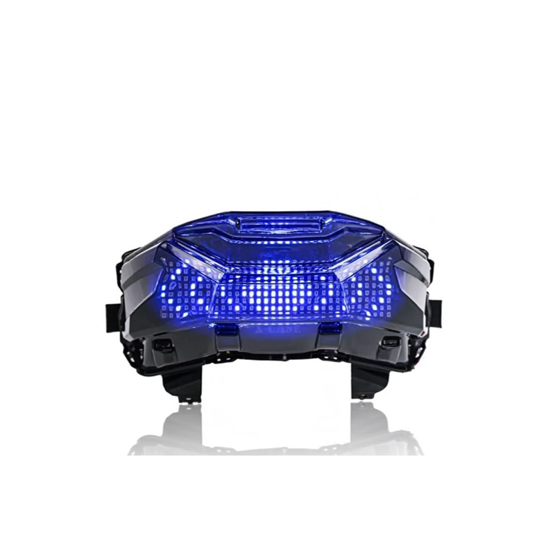 LAMPU STOP VARIO 160 COLOSEUM RUNNING TEXT ANIMASI 16 MODE PLUS MAGNET STOPLAMP VARIO 160 X-CASE