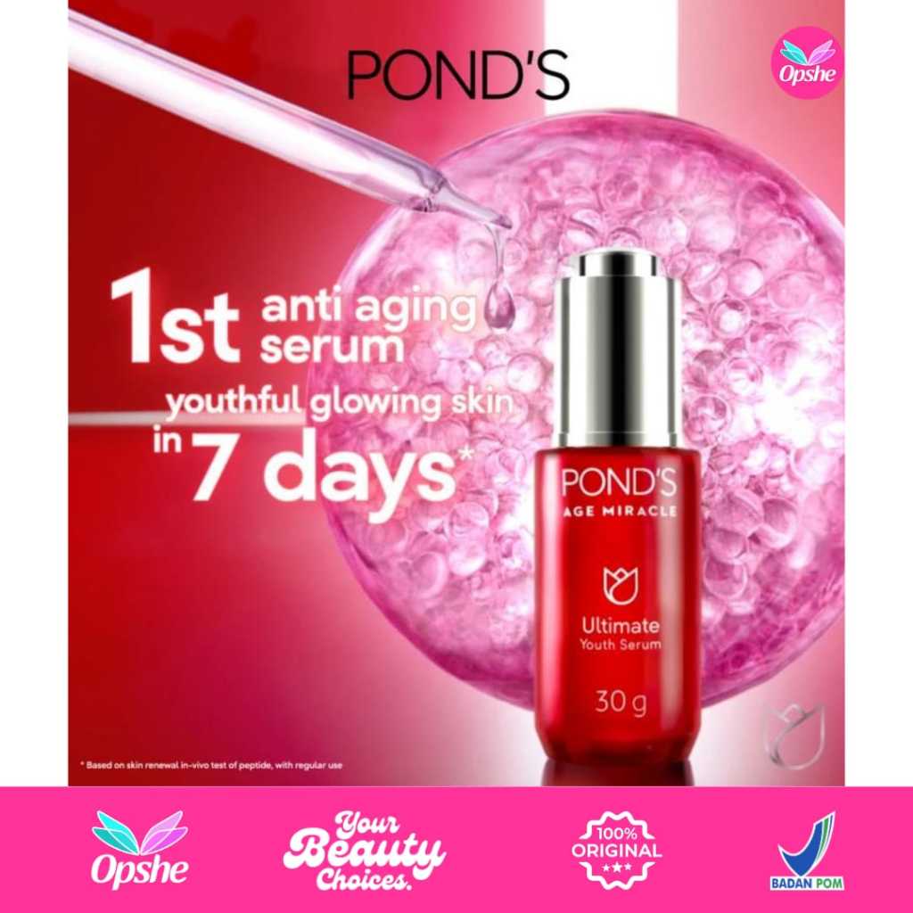 Ponds Age Miracle Ultimate Youth Retinol & Niacinamide Anti Aging Serum