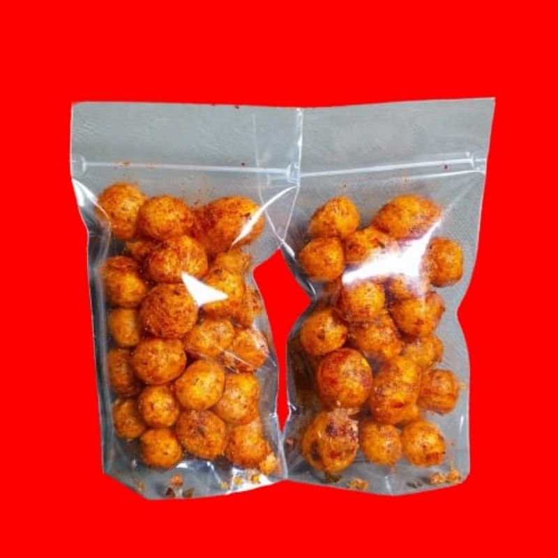 

cemilan snack cimol kering mini pedas 50 gram