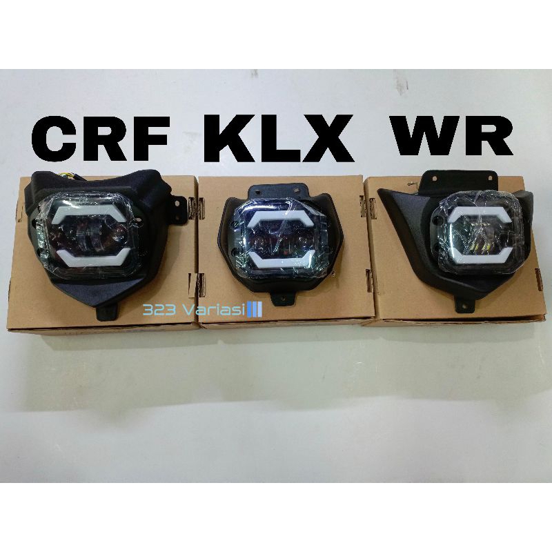 HEADLAMP REFLEKTOR LAMPU LED DAYMAKER KLX/CRF/WR