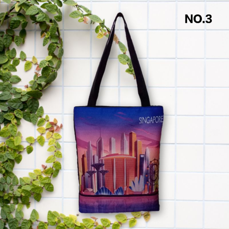 Tote bag/tas motip singapore