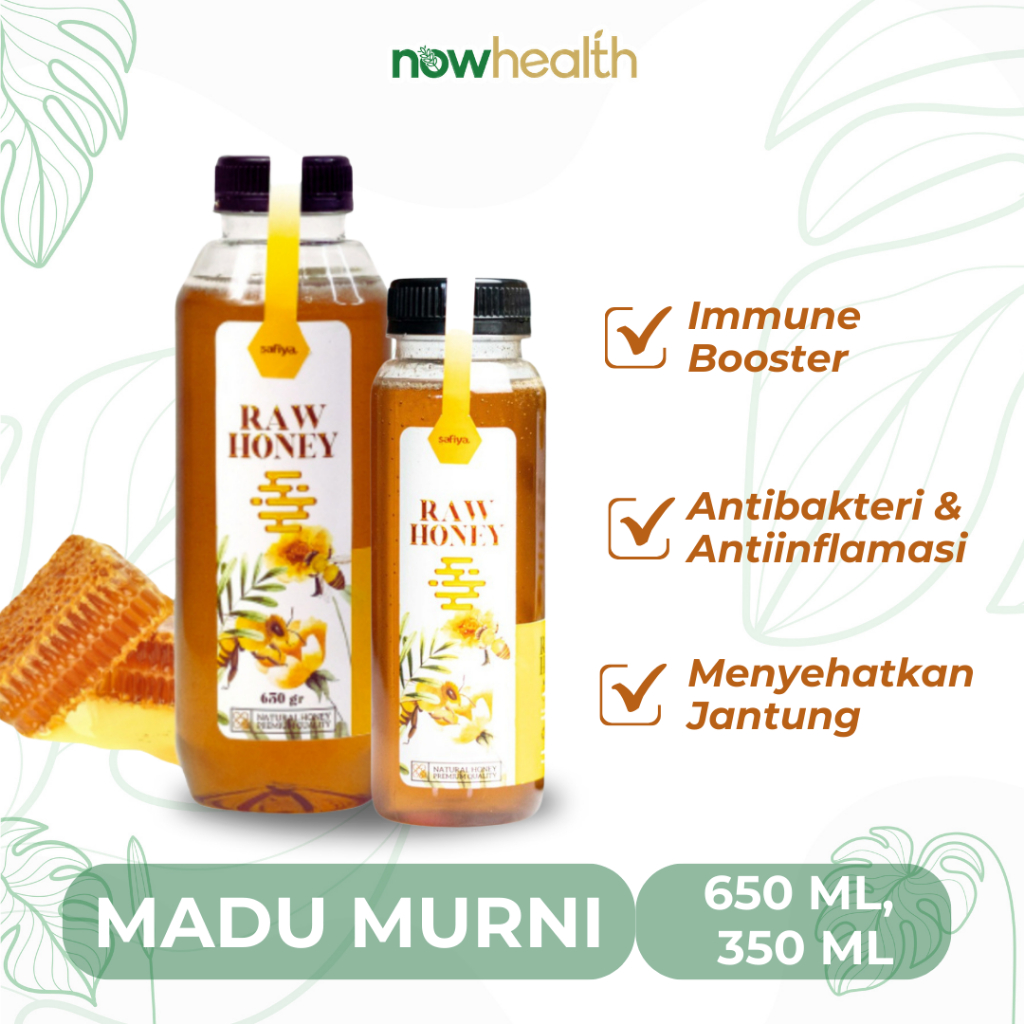 

Madu Murni Safiya 650 gr Raw Honey | Madu Asli Premium Original