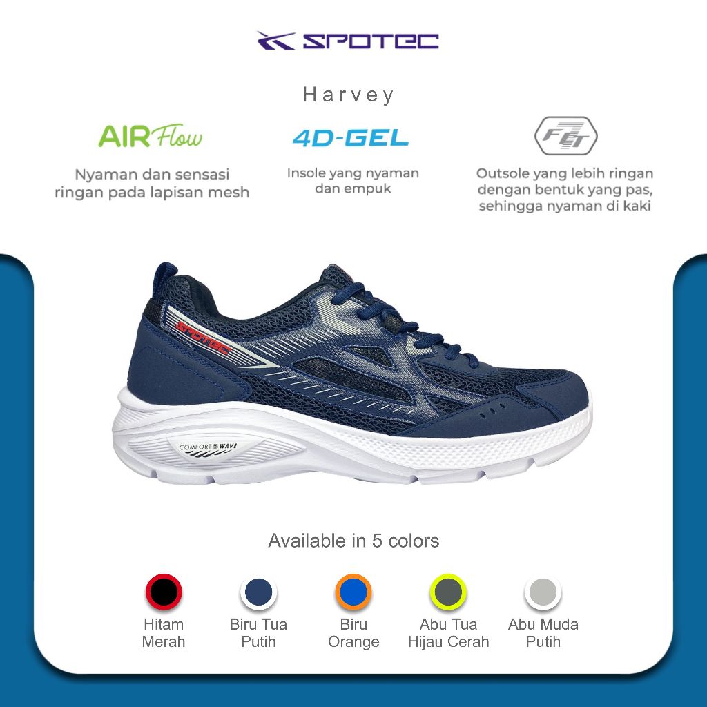 Sepatu Lari / Sepatu Lari SPOTEC Harvey
