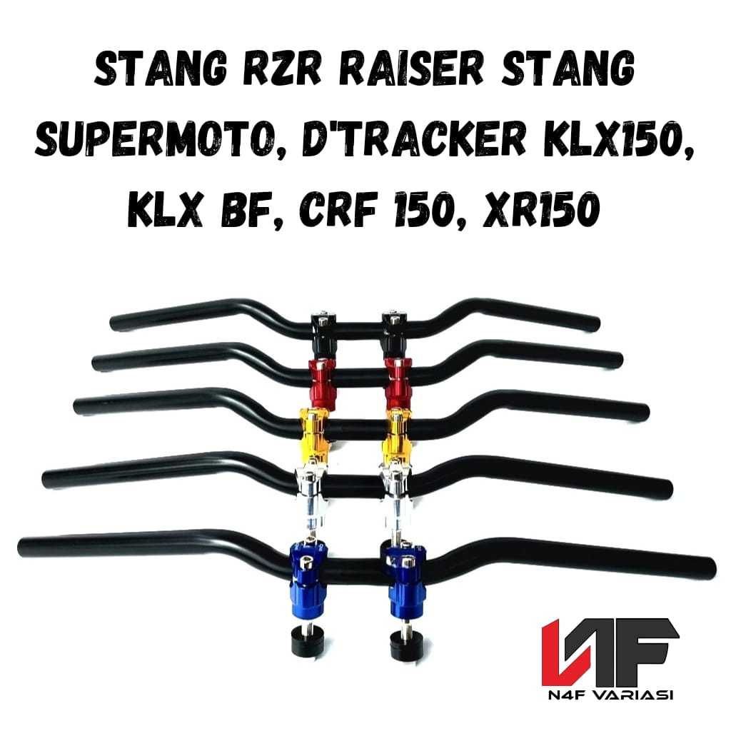 Stang Rzr D-Tracker KLX150 KLX BF CRF CRF150 CB150 XR150 Ninja R SS Satria Fu cb old modif Raiser St