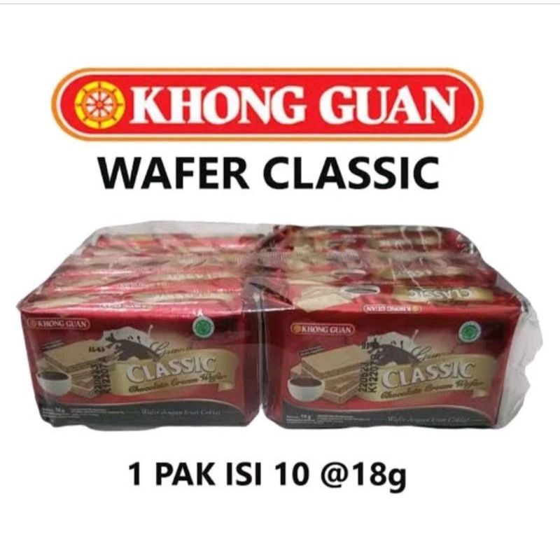 

WAFER CLASSIC KHONG GUAN 10PCS