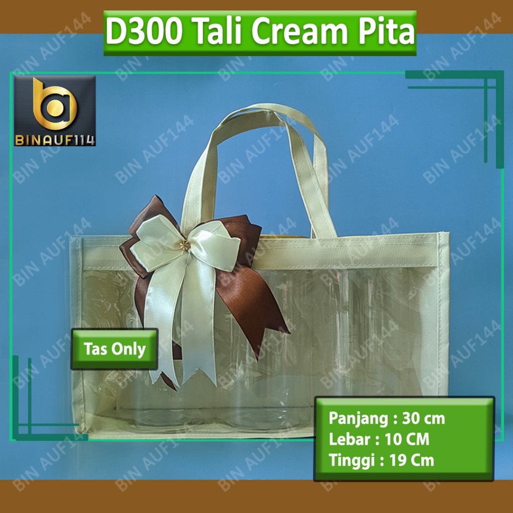 

Tas Tali Cream Pita D300 30x10x19 Hampers