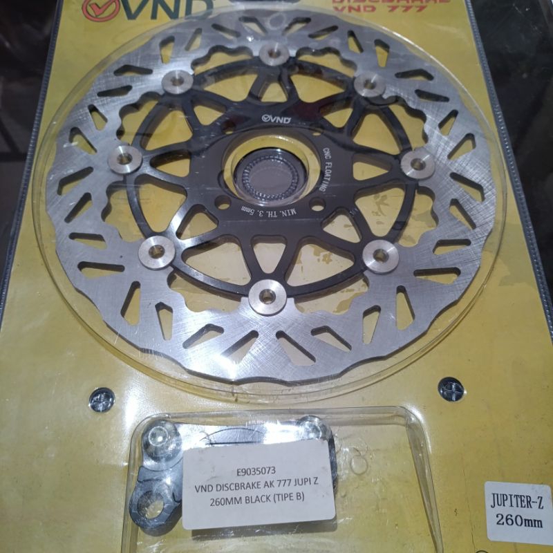piringan depan cakram vnd 777 260mm Jupiter z