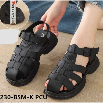 (Sandal selop,,, berpengikat tali pengait tali gesper belakang mrk balance dan alina ///Wanita 1230