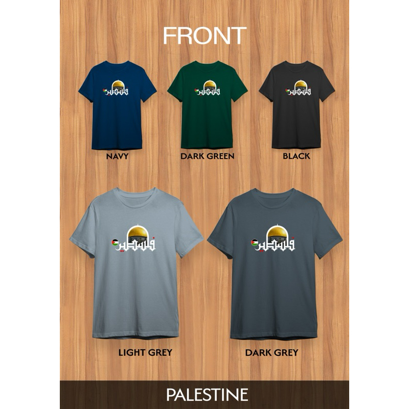 KAOS BAJU PALESTINE | KAOS MASJID AL AQSHA PALESTINE
