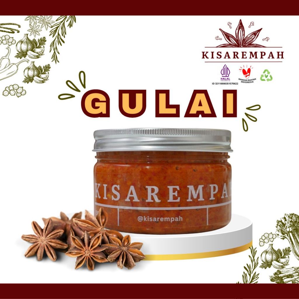 

Bumbu Gulai 300gr | Bumbu Jar Instant Cepat Saji by KisaRempah