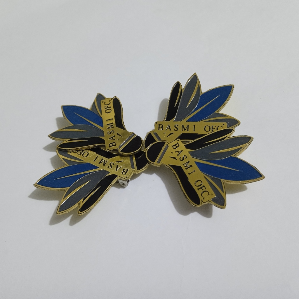 Pin Custom Etching Lencana Badge Etsa Pin Organisasi Pin Kementerian Pin Kegiatan
