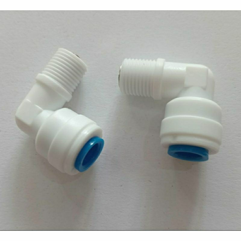 ELBOW 1/8 DRAT X 1/4 SELANG CHECK VALVE//ELBOW AIR BERSIH//RO