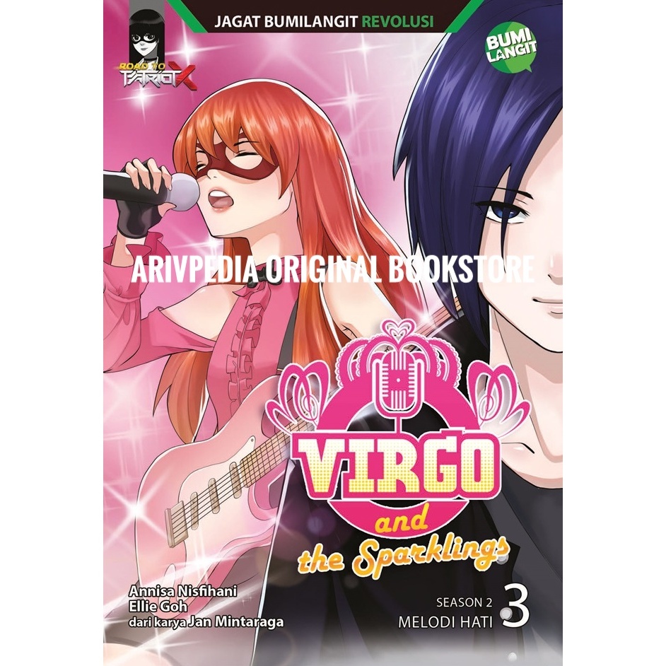 Virgo and The Sparklings Season II Vol. 1 2 3 by Annisa Nisfihani