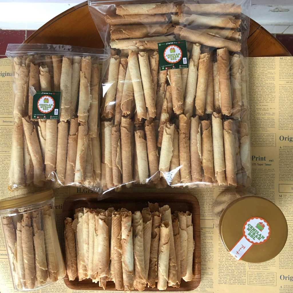 

Semprong Roll / Kue Semprong (1 KiloGram dan 500 Gram) / Cemilaku.id