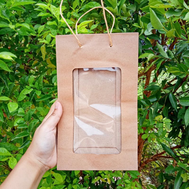 

Paperbag/ tas mika coklat tumblr