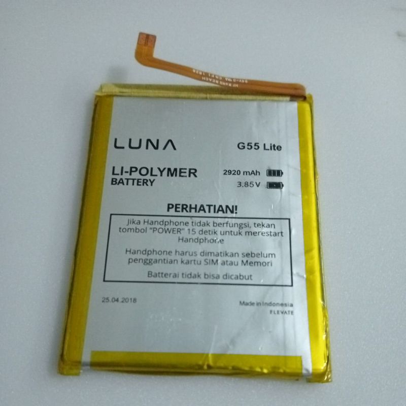 BATERAI LUNA G55 LITE
