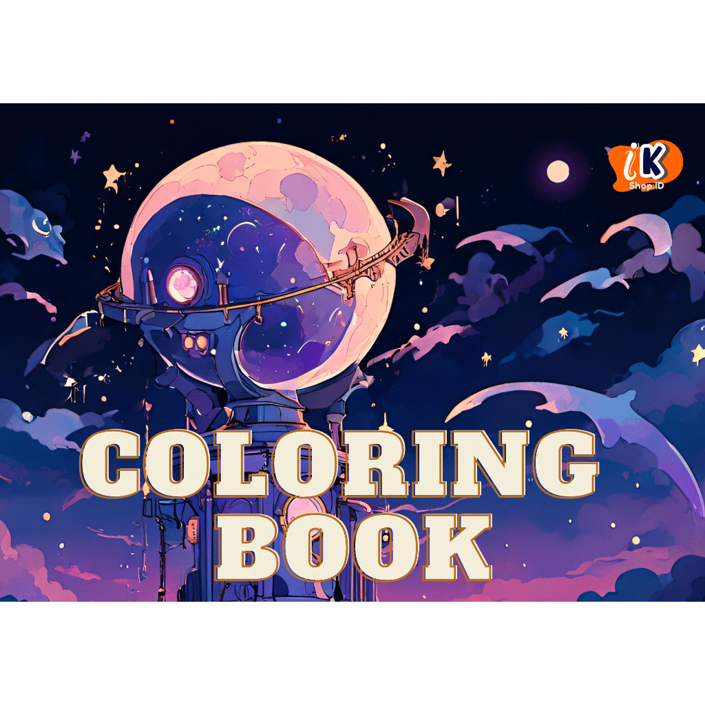 

DRAWING BOOK/BUKU MENGGAMBAR DEWASA(Pilih Design Sendiri) - 1