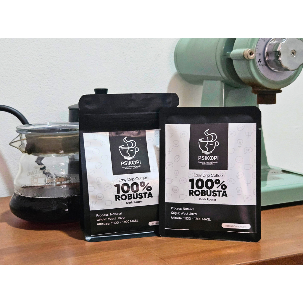 

Psikopi Roasters 100% Robusta Java Coffee Beans