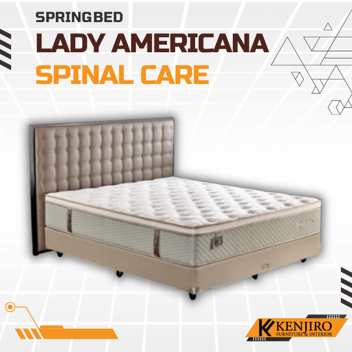 Kasur Springbed Lady Americana Spinal Care