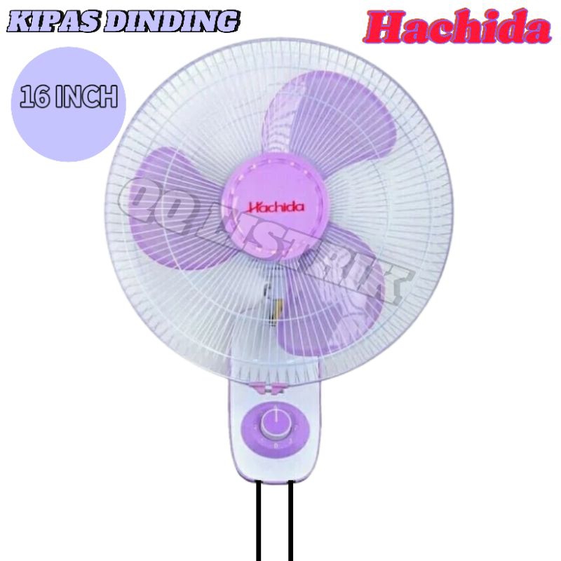 WALL FAN HACHIDA 16 INCH, KIPAS DINDING 16 INCH, HACHIDA, 2 TARIKAN