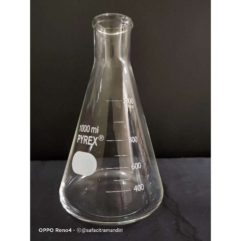 Erlenmeyer 1000ml Pyrex