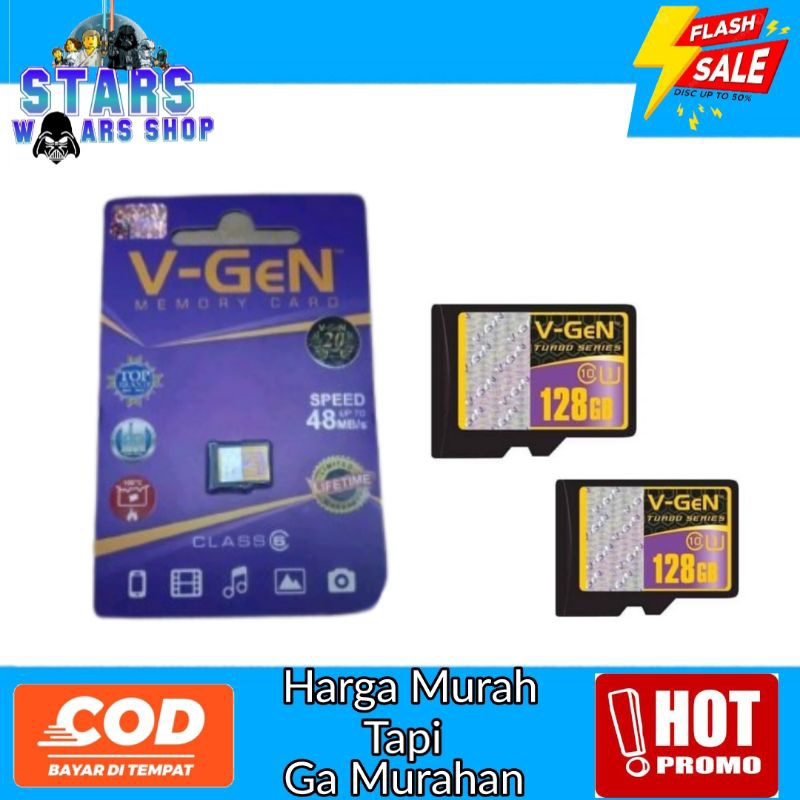 MEMORY CARD V-GEN 128GB CLASS 6 ORIGINAL/MC V-GEN 128GB