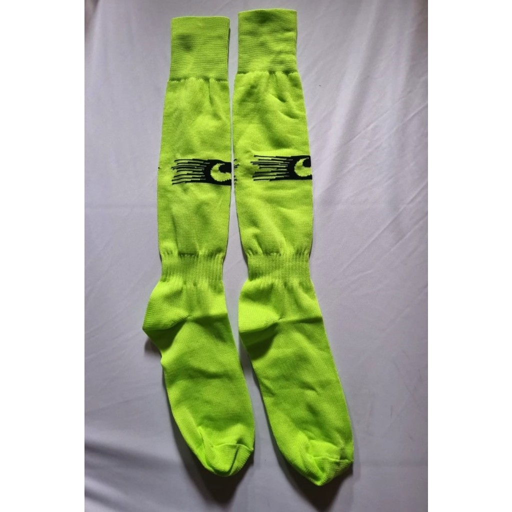 Kaos Kaki Panjang Olahraga Futsal Dan Sepak Bola Hijau Stabilo Triple Sport Bahan Polyester Premium 