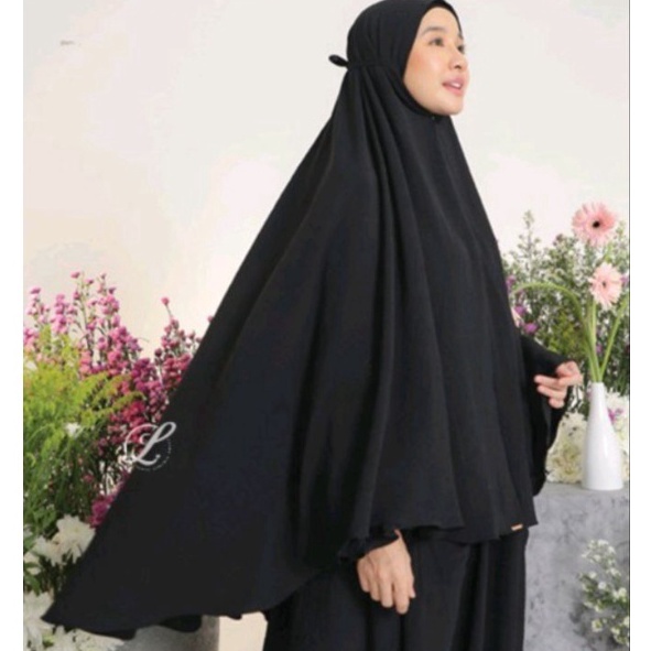 Jangan Sampai Kehabisan BERGO MARYAM JUMBO XXXL  BERGO CRINCKLE AIRFLOW JUMBO XXXL  HIJAB INSTAN